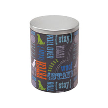 Load image into Gallery viewer, Large Treat Tin, Wordplay by Macbeth Collection