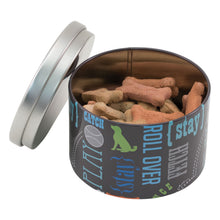 Load image into Gallery viewer, Small Treat Tin, Wordplay by Macbeth
