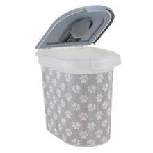 Load image into Gallery viewer, 26 lb Pet Food Bin, Pawprints