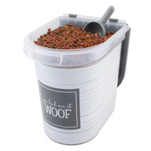 Load image into Gallery viewer, 26 lb Pet Food Bin, Woof