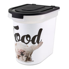 Load image into Gallery viewer, 26 lb Pet Food Bin, Bulldog
