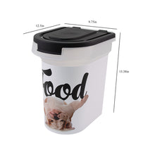 Load image into Gallery viewer, 15 lb Pet Food Bin, Bulldog